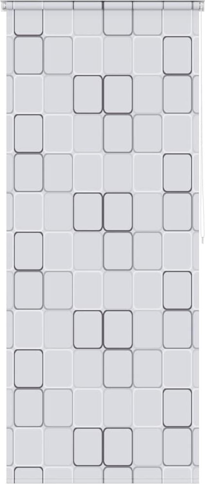 vidaXL rullegardin til brusekabine 120 x 240 cm firkant vidaXL rullegardin til brusekabine 120 x 240 cm firkant