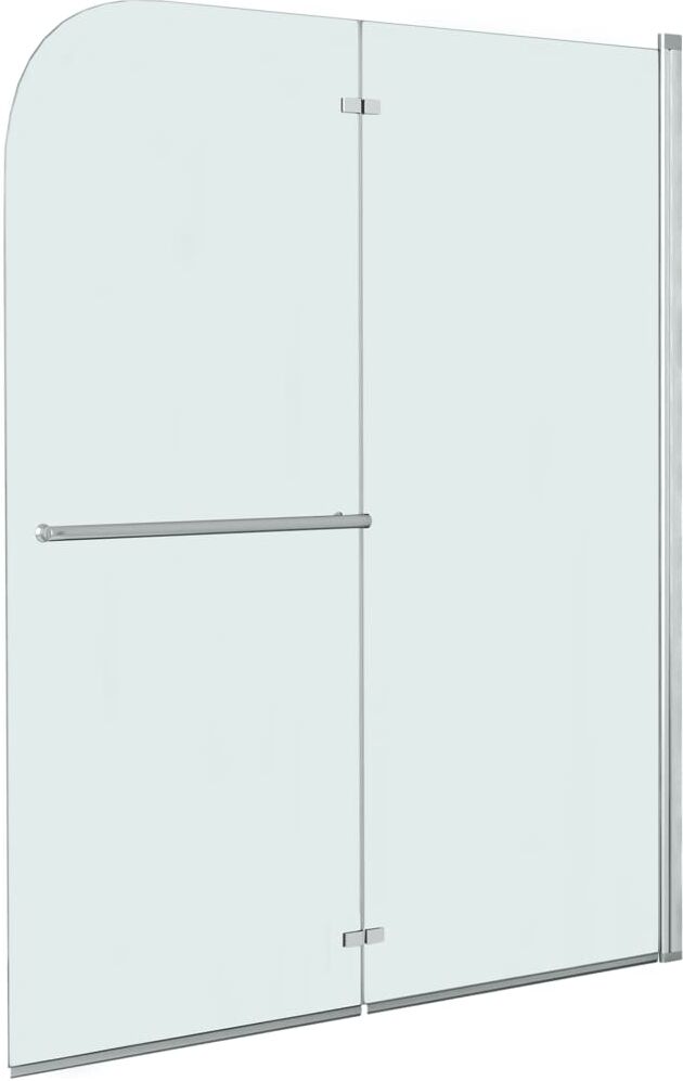 vidaXL foldbar brusekabine 2 paneler ESG 120x140 cm vidaXL foldbar brusekabine 2 paneler ESG 120x140 cm