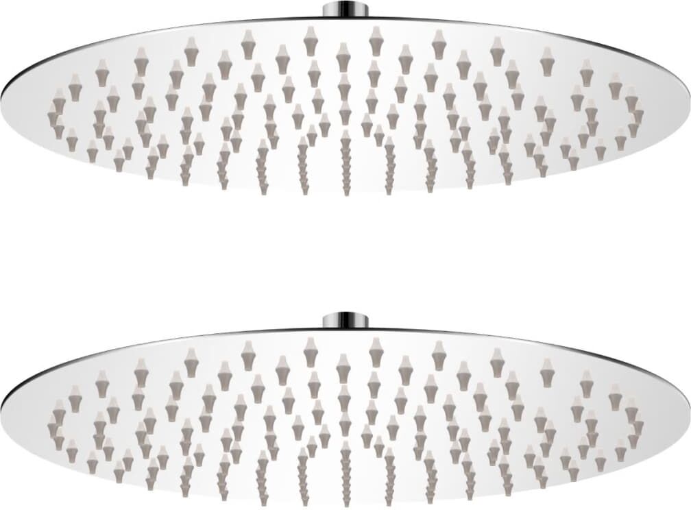 vidaXL brusehoved rainshower-funktion 2 stk. rustfrit stål Ø 30 cm vidaXL brusehoved rainshower-funktion 2 stk. rustfrit stål Ø 30 cm
