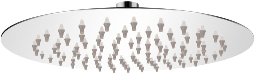 vidaXL Brusehoved rustfrit stål 20 cm rund vidaXL Brusehoved rustfrit stål 20 cm rund