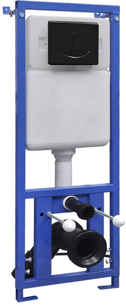 vidaXL skjult højthængende cisterne 11 l 41x14x(110-125) cm vidaXL skjult højthængende cisterne 11 l 41x14x(110-125) cm