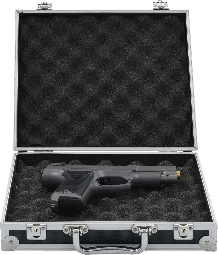 vidaXL våbenkasse aluminium ABS sort vidaXL våbenkasse aluminium ABS sort