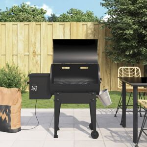 vidaXL pillegrill 94 cm jern sort