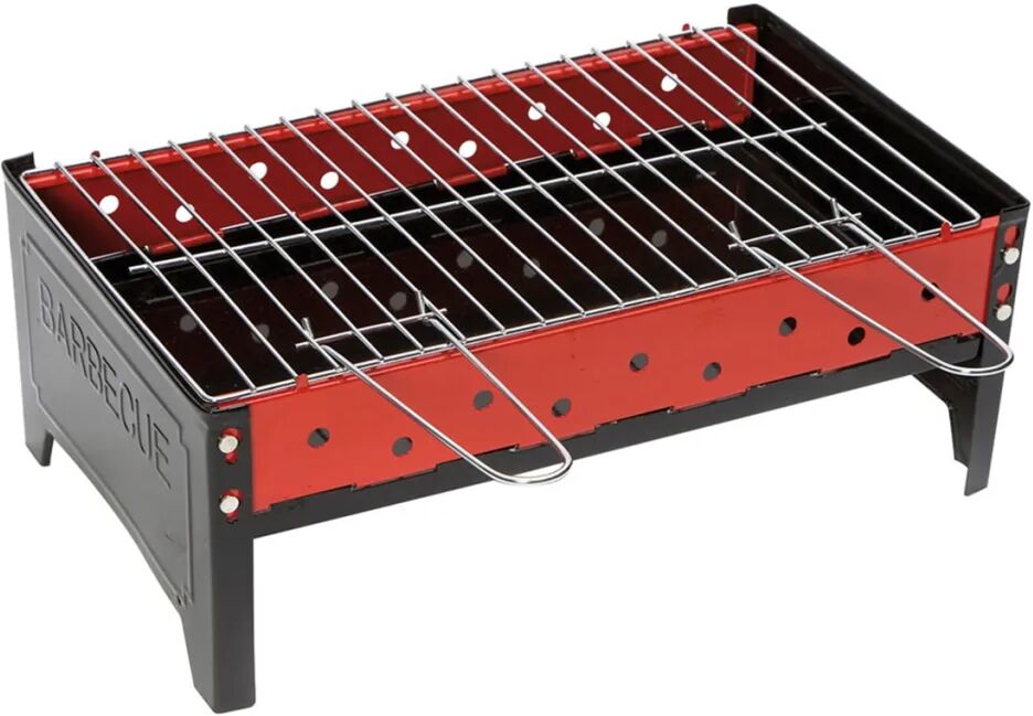 Camp Gear kulgrill 44 x 25 x 16 cm rustfrit stål 8108357 Camp Gear kulgrill 44 x 25 x 16 cm rustfrit stål 8108357
