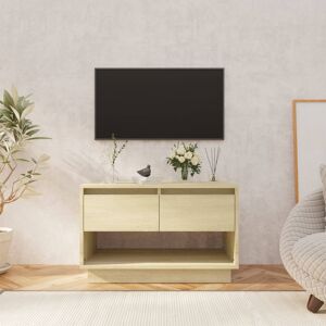 vidaXL tv-bord 70x41x44 cm konstrueret træ sonoma-eg