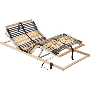 vidaXL lamelbund med elevation 42 lameller 7 zoner 80x200 cm