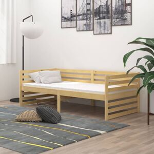 vidaXL daybed 90x200 cm massivt fyrretræ