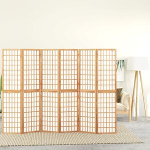 vidaXL 6-panels rumdeler 240x170 cm foldbar japansk stil