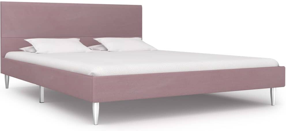 vidaXL sengestel 140 x 200 cm stof pink vidaXL sengestel 140 x 200 cm stof pink