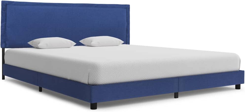 vidaXL sengestel 180 x 200 cm stof blå vidaXL sengestel 180 x 200 cm stof blå