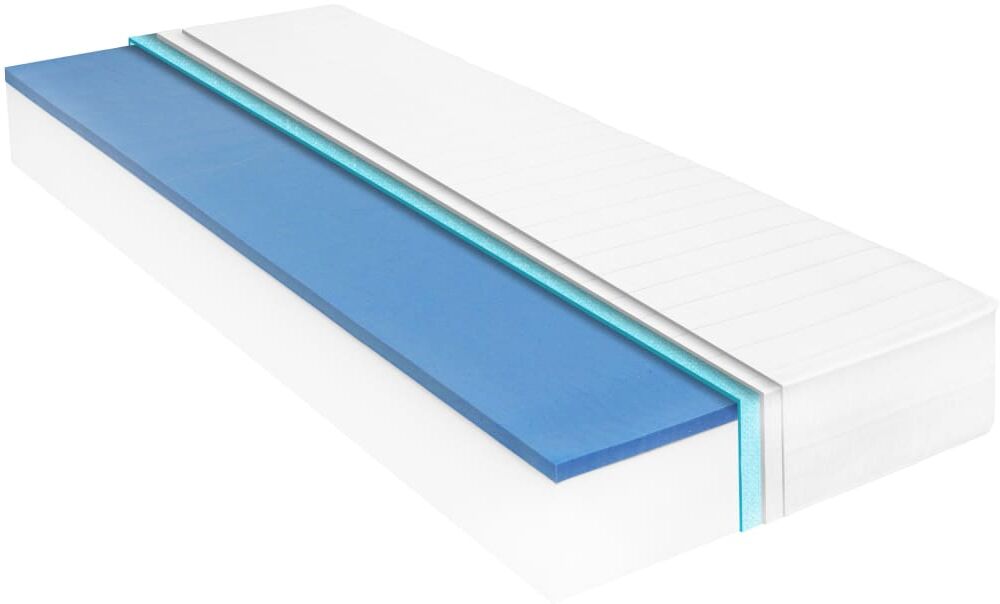vidaXL madras 100 x 200 cm viscoelastisk memoryskum 18 cm vidaXL madras 100 x 200 cm viscoelastisk memoryskum 18 cm