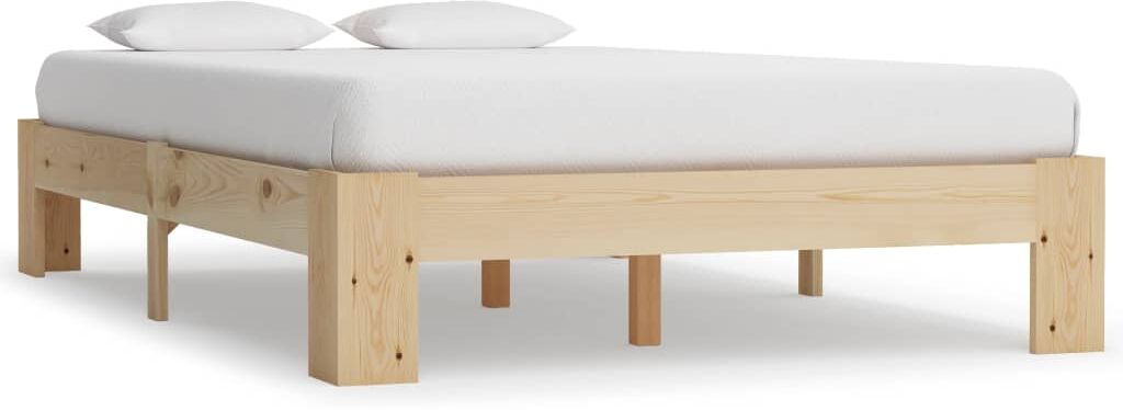 vidaXL sengestel massivt fyrretræ 120 x 200 cm vidaXL sengestel massivt fyrretræ 120 x 200 cm