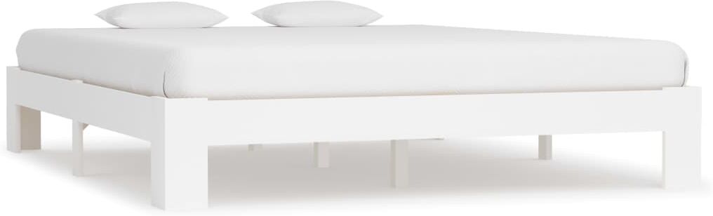 vidaXL sengestel massivt fyrretræ 180 x 200 cm hvid vidaXL sengestel massivt fyrretræ 180 x 200 cm hvid