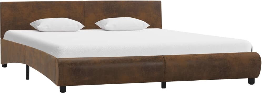 vidaXL sengestel 180 x 200 cm kunstlæder brun vidaXL sengestel 180 x 200 cm kunstlæder brun