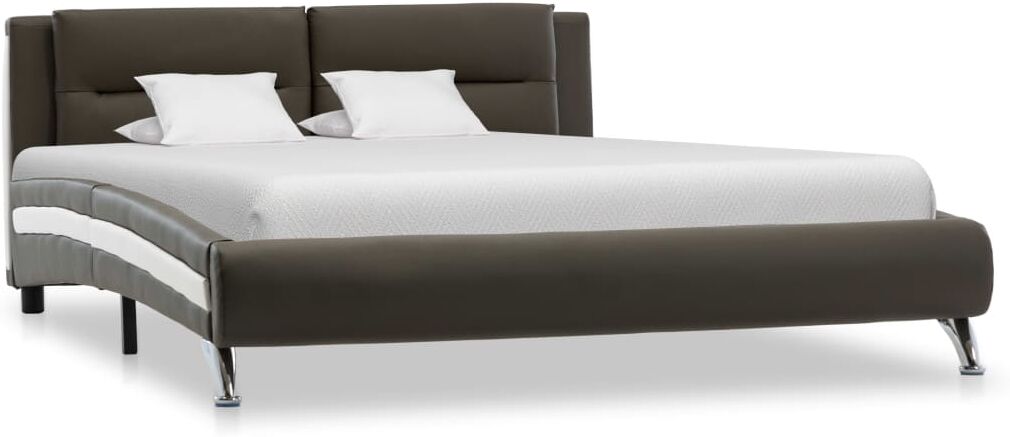 vidaXL sengestel 120x200 cm kunstlæder grå vidaXL sengestel 120x200 cm kunstlæder grå