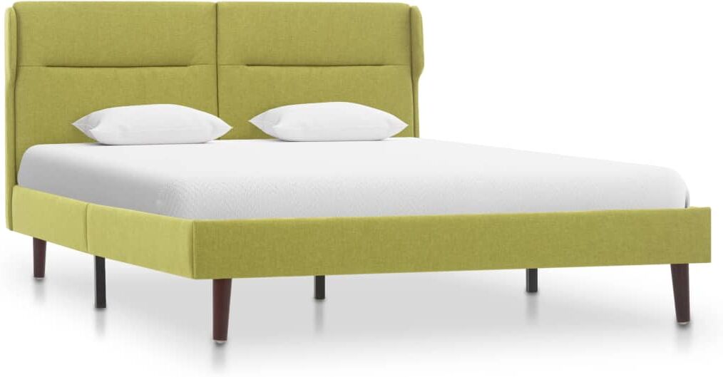 vidaXL sengestel 120x200 cm stof grøn vidaXL sengestel 120x200 cm stof grøn