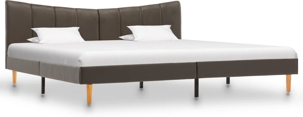 vidaXL sengestel 160x200 cm kunstlæder antracitgrå vidaXL sengestel 160x200 cm kunstlæder antracitgrå