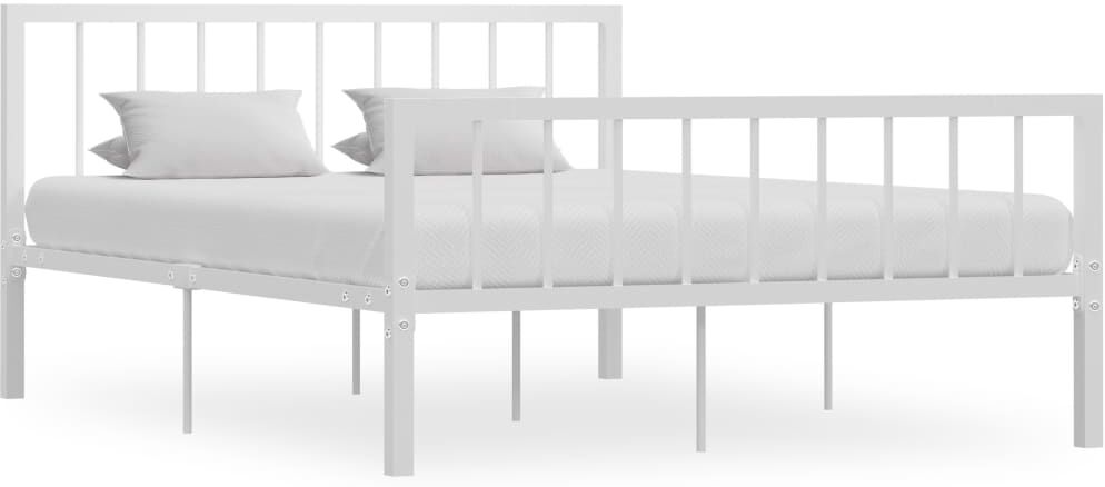 vidaXL sengestel 140x200 cm metal hvid vidaXL sengestel 140x200 cm metal hvid