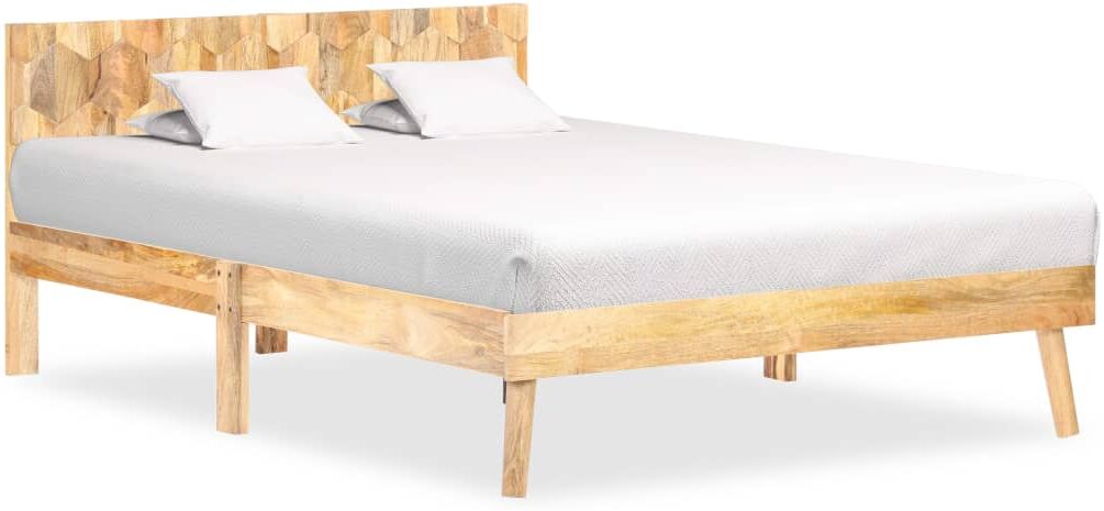 vidaXL sengestel 120x200 cm massivt mangotræ vidaXL sengestel 120x200 cm massivt mangotræ