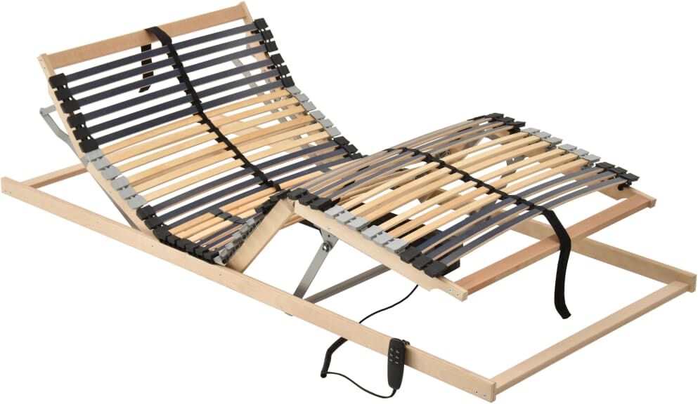 vidaXL lamelbund med elevation 42 lameller 7 zoner 70x200 cm vidaXL lamelbund med elevation 42 lameller 7 zoner 70x200 cm