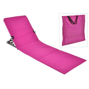 HI foldbar strandmåttestol PVC pink