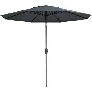 Madison parasol Paros II Luxe 300 cm grå