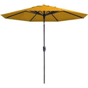 Madison parasol Paros II Luxe 300 cm guldfarvet