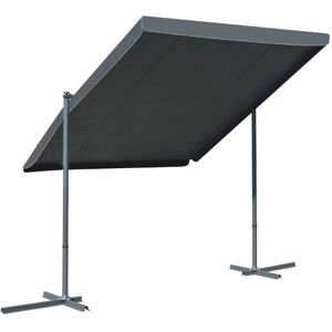 vidaXL pavillon vipbart glidetag 350x253x196 cm antracitgrå