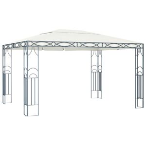 vidaXL pavillon 400 x 300 cm cremefarvet