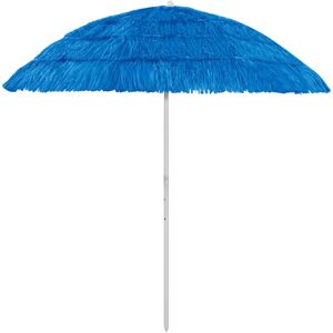 vidaXL Hawaii-parasol 240 cm blå