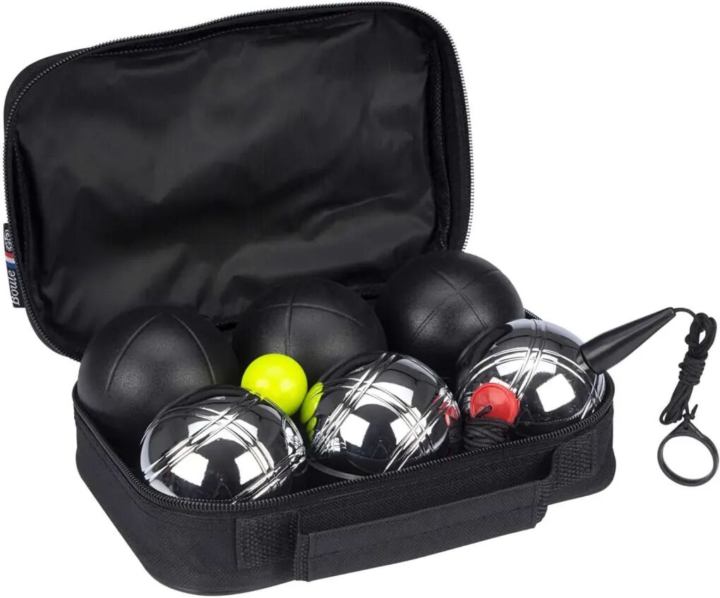 Get & Go jeu de boules-sæt, Luxe, 6 kugler sort og sølvfarvet 52JT-ZIZ-Uni Get & Go jeu de boules-sæt, Luxe, 6 kugler sort og sølvfarvet 52JT-ZIZ-Uni