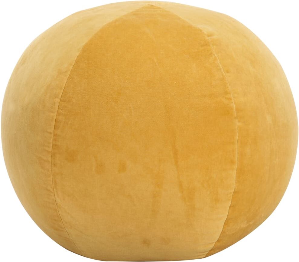 vidaXL puf bomuldsfløjl 50 x 35 cm gul vidaXL puf bomuldsfløjl 50 x 35 cm gul
