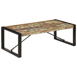 vidaXL sofabord 120x60x40 cm massivt genbrugstræ