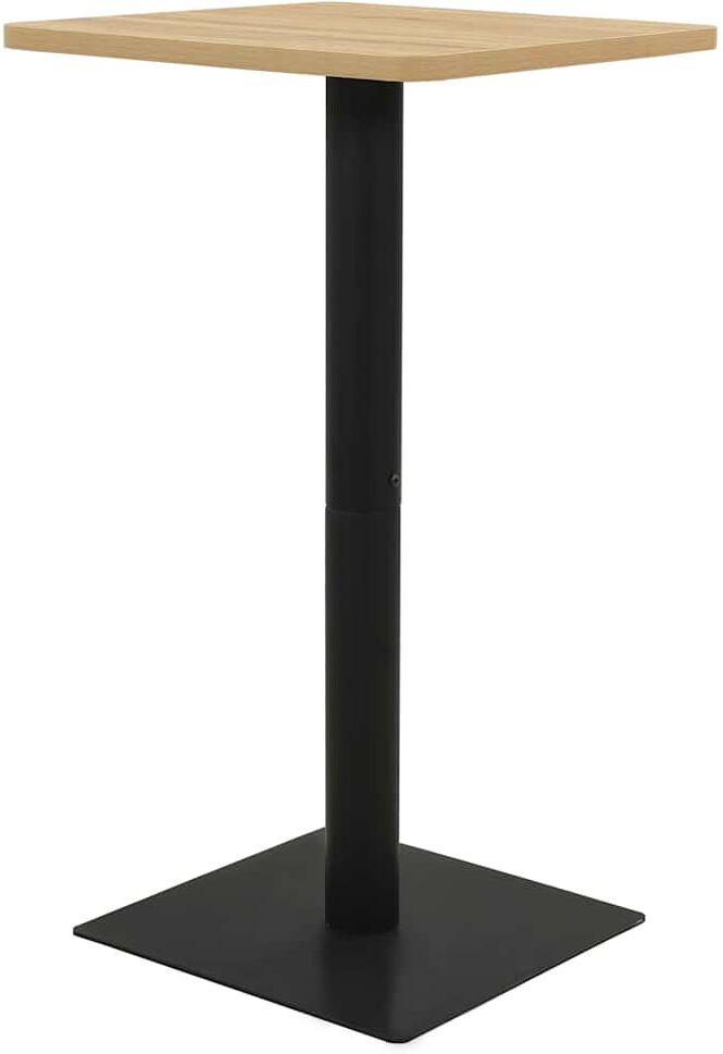 vidaXL bistrobord 60x60x107 cm egetræsfarvet vidaXL bistrobord 60x60x107 cm egetræsfarvet