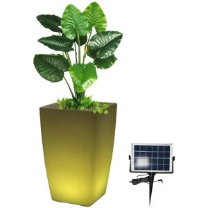 Eurotrail genopladelig LED-lampe/blomsterpotte 50 cm