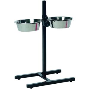 Flamingo dobbelt foderstativ med H-formet fod Otis 4 l 27 cm