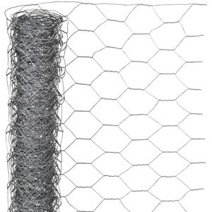 Nature sekskantet trådnet 0,5 x 10 m 25 mm galvaniseret stål