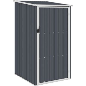 vidaXL haveskur 87x98x159 cm galvaniseret stål antracitgrå