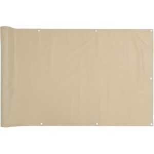 vidaXL altanafskærmning 120x600 cm oxfordstof beige