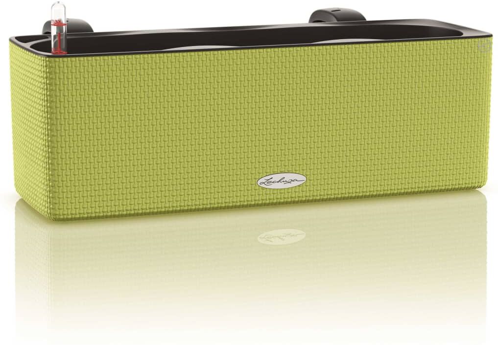 LECHUZA plantekasse med beslag Balconissima 40 limegrøn 13685 LECHUZA plantekasse med beslag Balconissima 40 limegrøn 13685