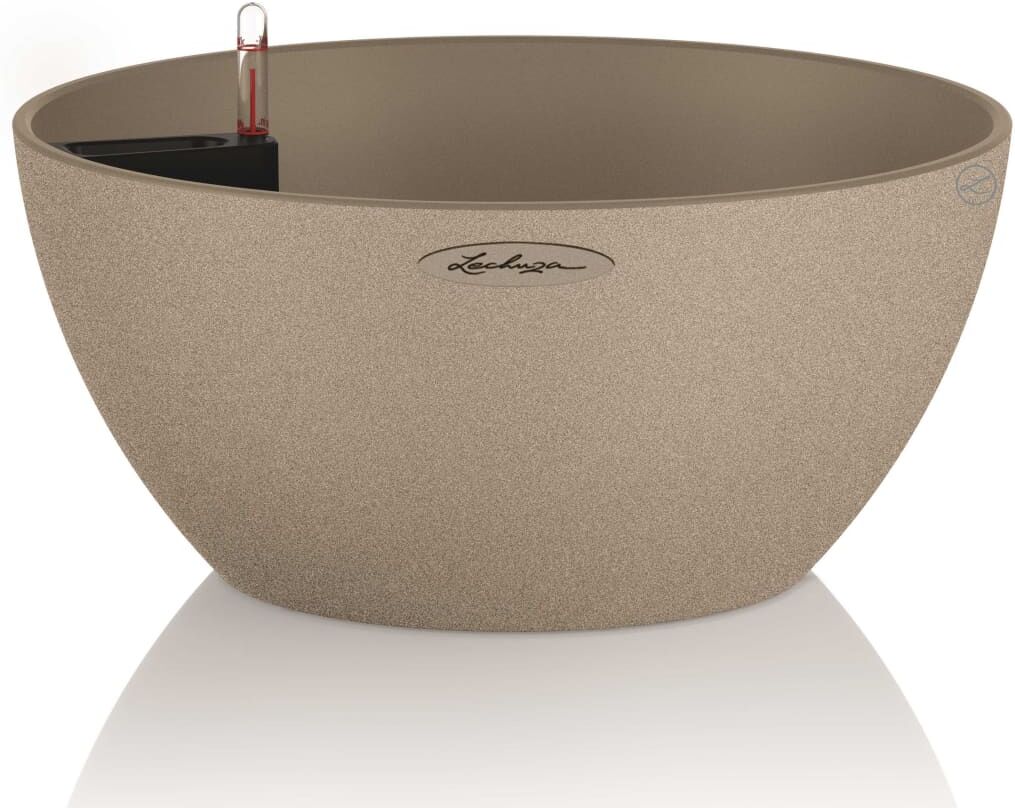 LECHUZA plantekrukke CUBETO Color 30 ALL-IN-ONE sandbeige 13831 LECHUZA plantekrukke CUBETO Color 30 ALL-IN-ONE sandbeige 13831
