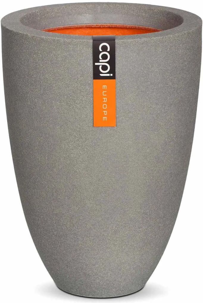Capi krukke Urban Smooth elegant lav 36 x 47 cm grå KGR782 Capi krukke Urban Smooth elegant lav 36 x 47 cm grå KGR782
