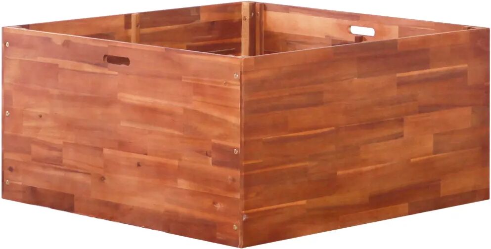 vidaXL forhøjet plantekasse i træ 100x100x50 cm vidaXL forhøjet plantekasse i træ 100x100x50 cm