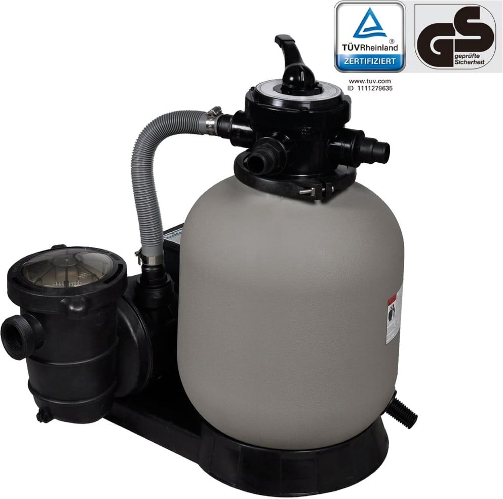 vidaXL sandfilterpumpe 600 W 17000 l/t vidaXL sandfilterpumpe 600 W 17000 l/t