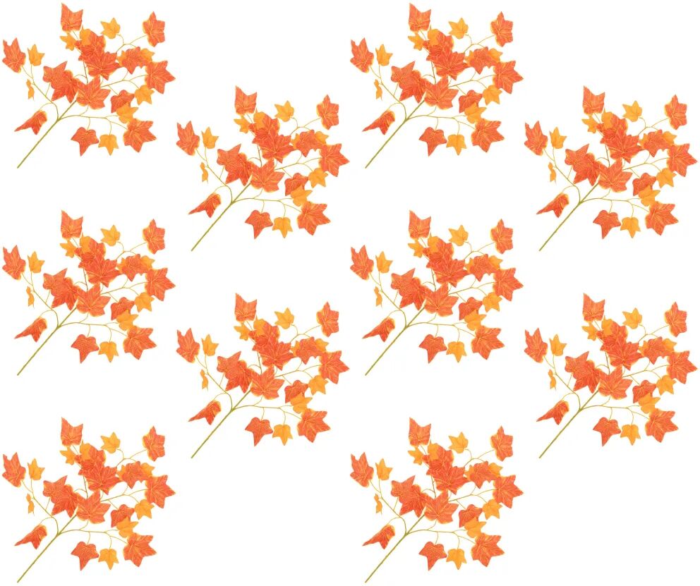 vidaXL kunstige vedbendblade 10 stk. 70 cm rød vidaXL kunstige vedbendblade 10 stk. 70 cm rød