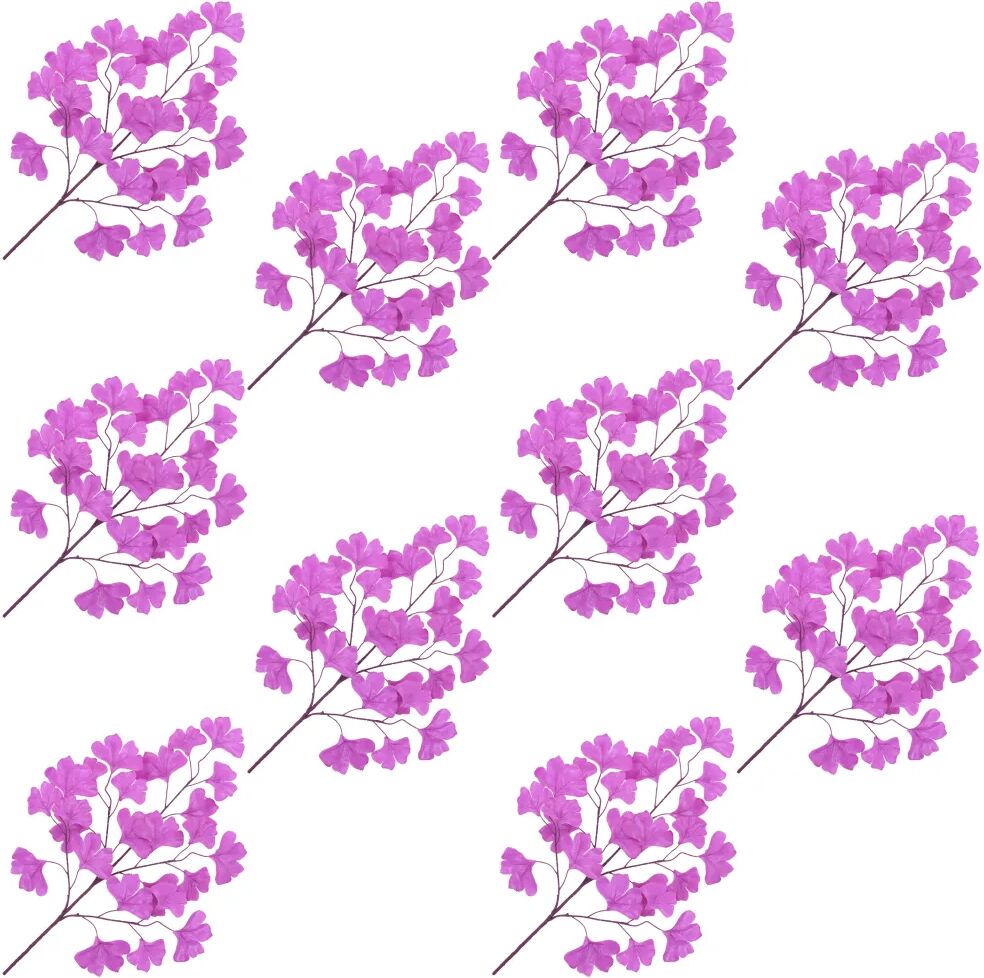 vidaXL kunstige tempeltræsblade 10 stk. 65 cm lilla vidaXL kunstige tempeltræsblade 10 stk. 65 cm lilla