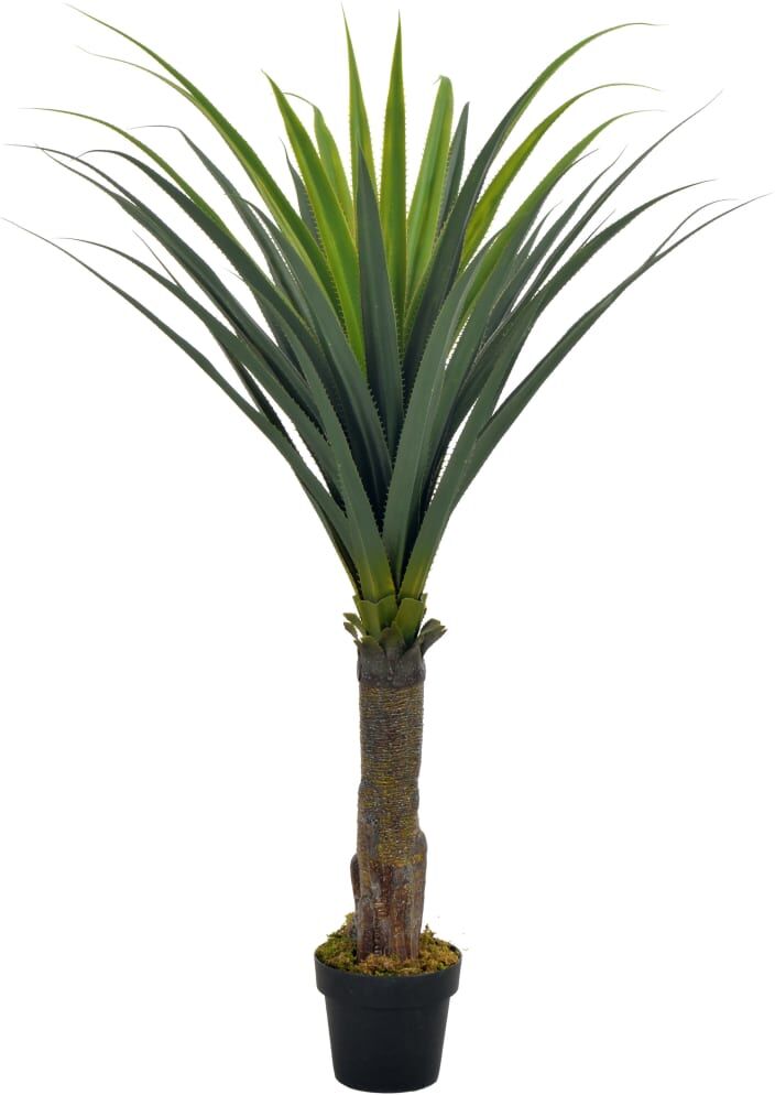 vidaXL kunstig plante yuccapalme med urtepotte grøn 145 cm vidaXL kunstig plante yuccapalme med urtepotte grøn 145 cm