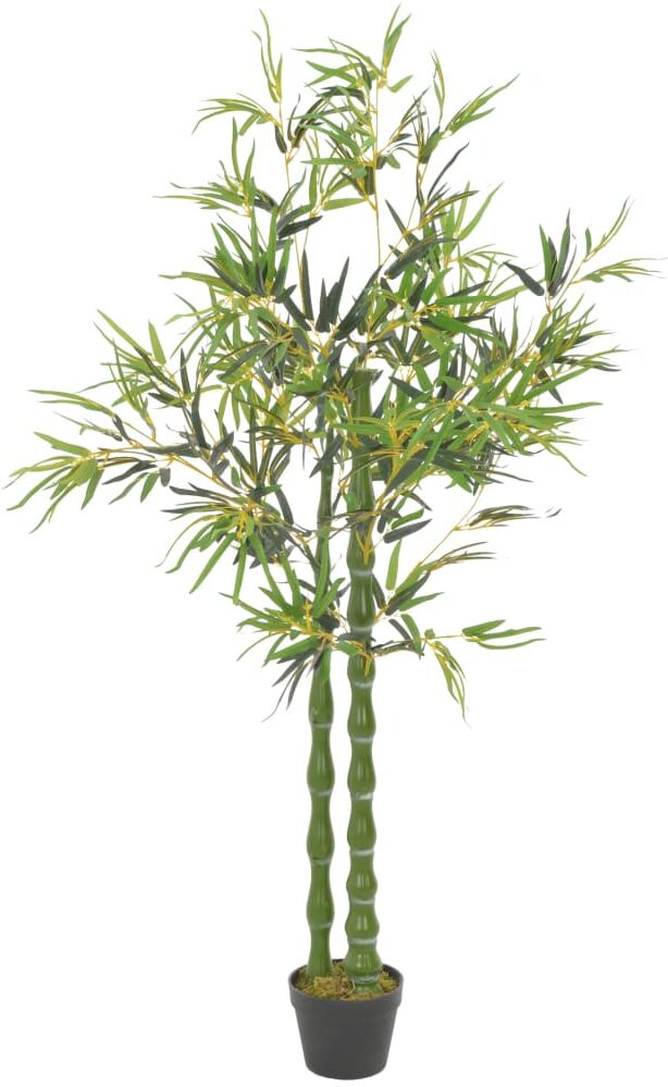 vidaXL kunstig bambusplante med krukke 160 cm grøn vidaXL kunstig bambusplante med krukke 160 cm grøn