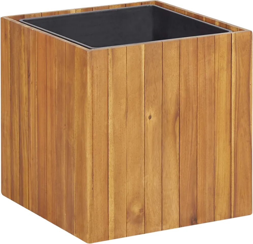 vidaXL hævet plantekasse 43,5x43,5x44 cm massivt akacietræ vidaXL hævet plantekasse 43,5x43,5x44 cm massivt akacietræ