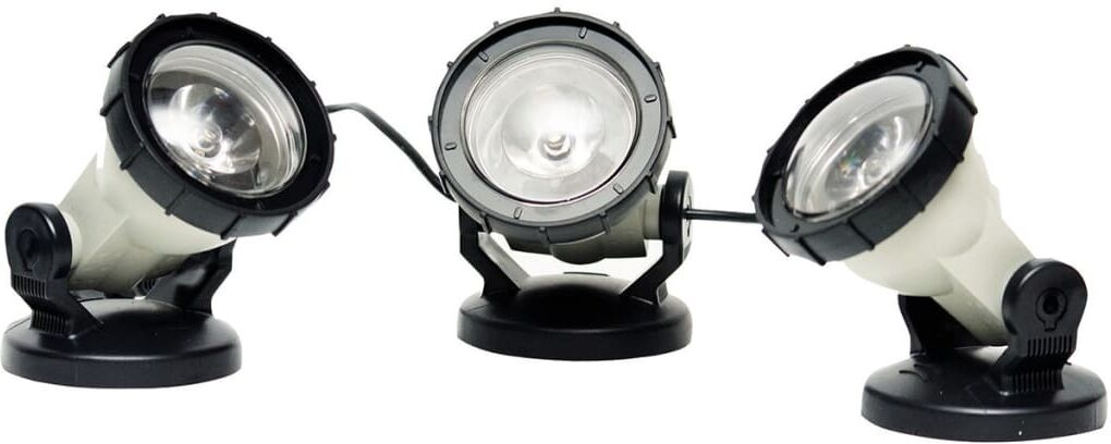 HEISSNER dam- og havespotlampe 3 stk. 3 W HEISSNER dam- og havespotlampe 3 stk. 3 W